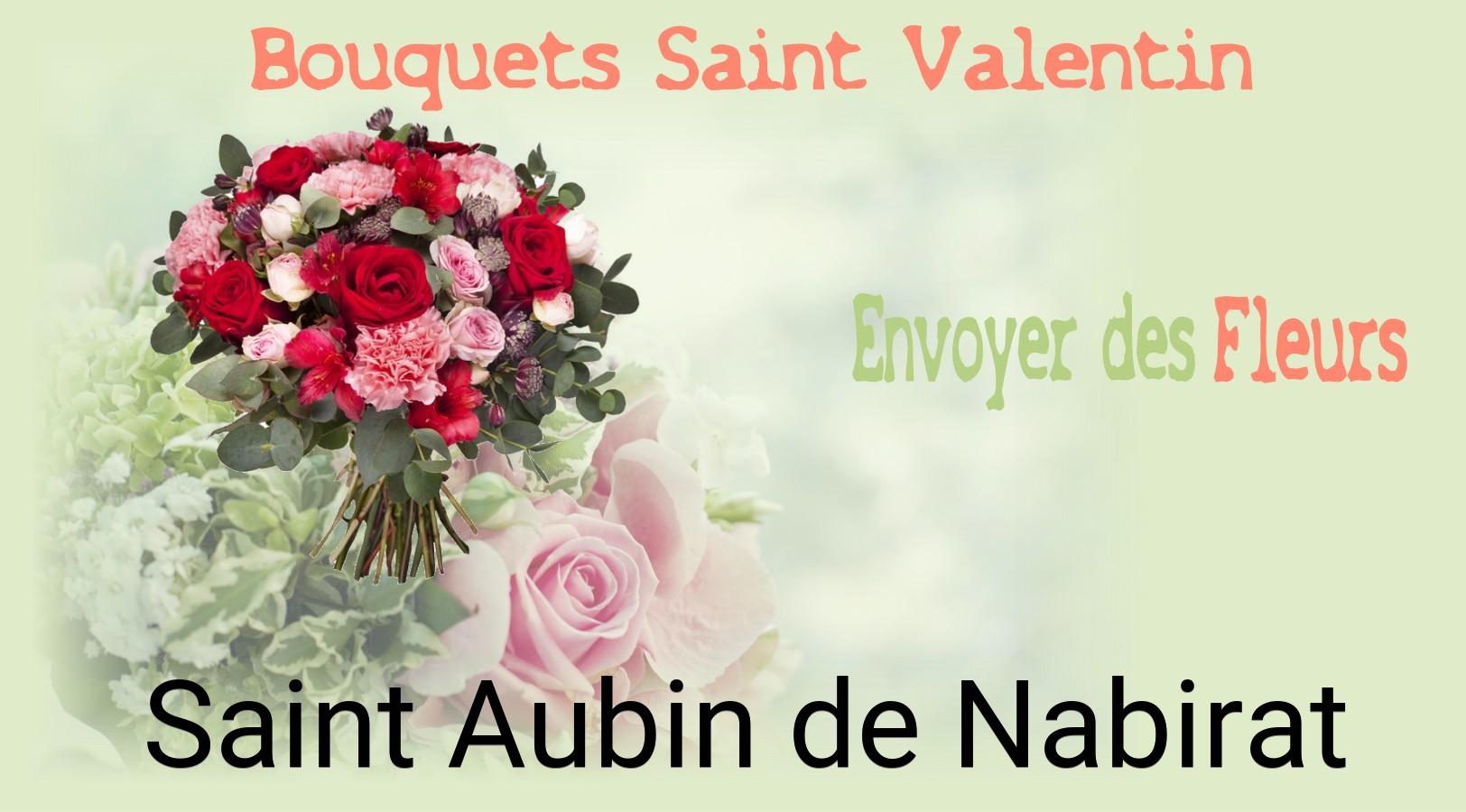 Roses de Saint-Valentin livrées à Saint-Aubin-de-Nabirat
